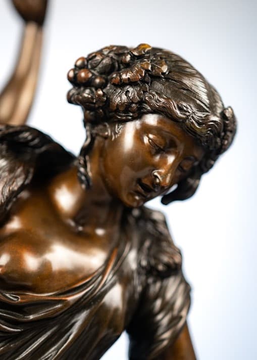 "A tánc allegóriája" bronz szobor