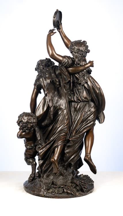 "A tánc allegóriája" bronz szobor