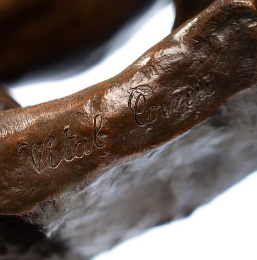 'A Géniusz ébredése' bronz szobor