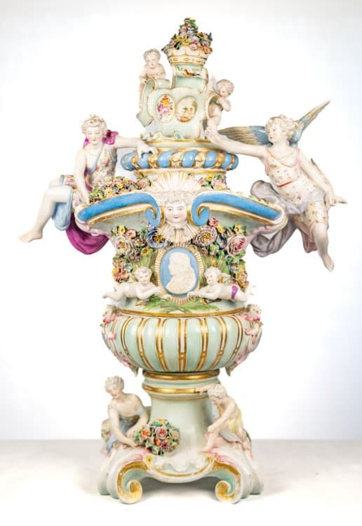 Meissen porcelán váza 19.század