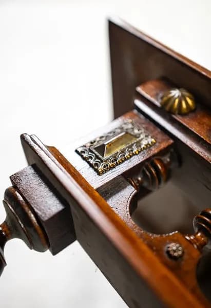 Historicism-style Viennese-type wall clock