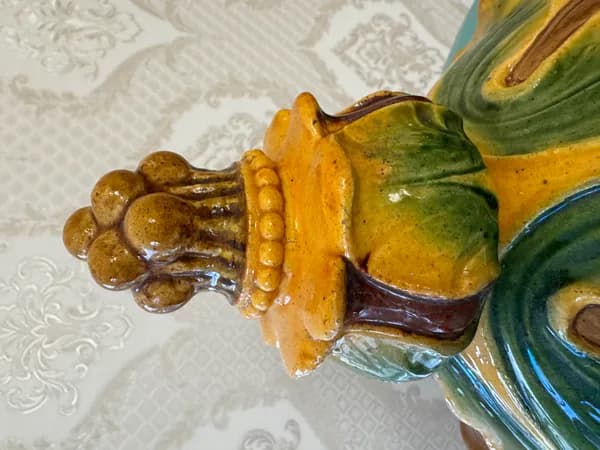 Zsolnay - Bacchus fejes kerti váza - nagy méretű