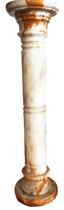 Márvány colonel posztamens