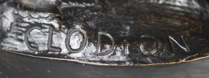 Clodion 'Bacchanalia' bronz szobor pár 19.század