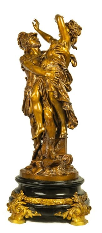 'The Fall of Carthage' bronz szobor