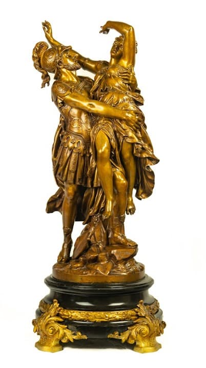 'The Fall of Carthage' bronz szobor