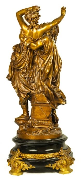 'The Fall of Carthage' bronz szobor