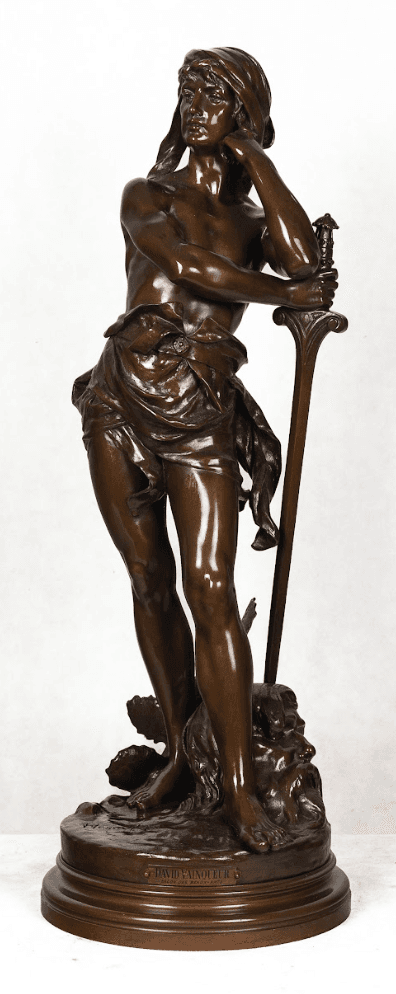 'David Vainqueur' bronz szobor