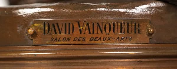 Bronze sculpture “David Vainqueur”