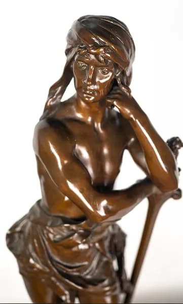 Bronze sculpture “David Vainqueur”