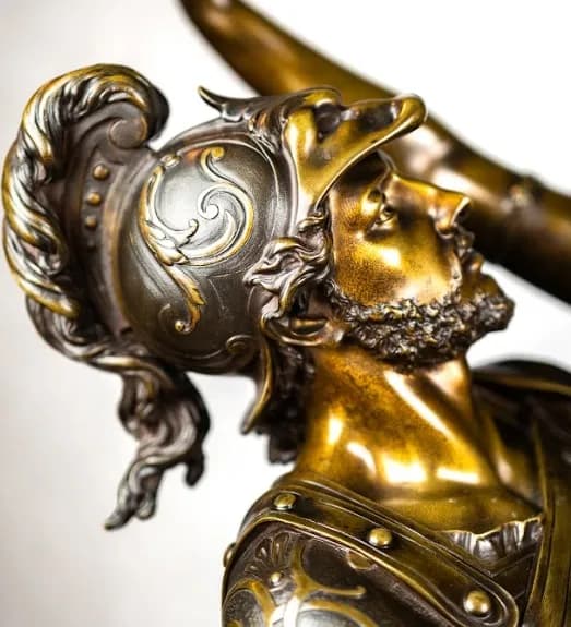 Perseus and Andromeda, bronze sculpture