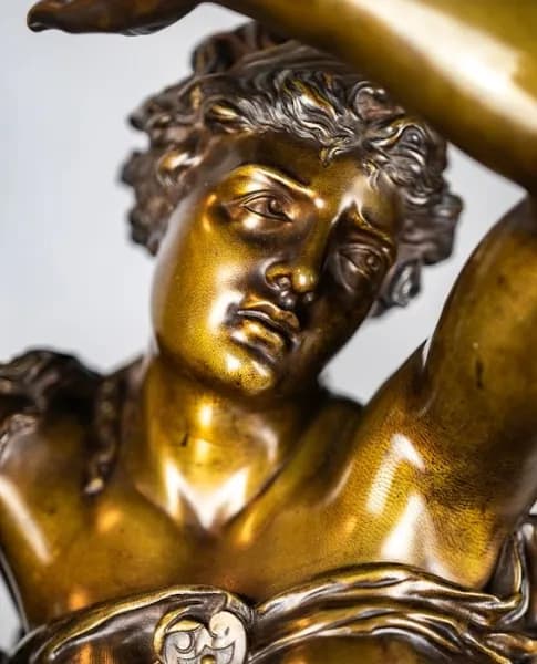 Perseus and Andromeda, bronze sculpture
