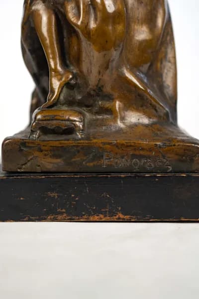Bronze sculpture “Preparing for the Ball” by Szigfrid Pongrácz