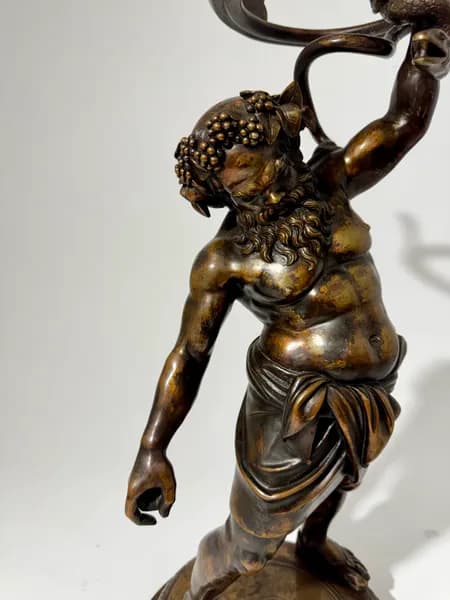 Pietro Masulli Napoli bronz szobor 19.század