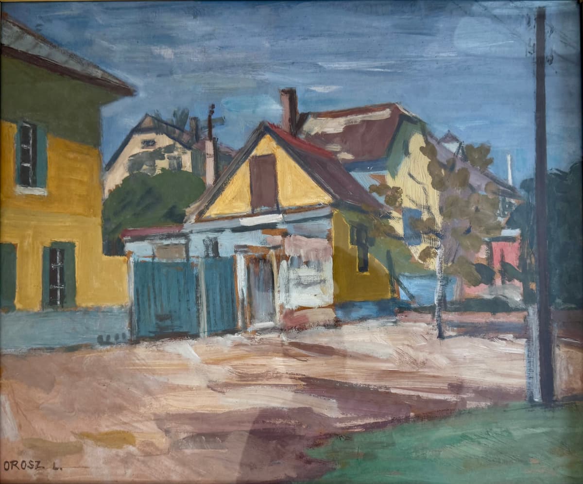 Visegrádi utcarészlet