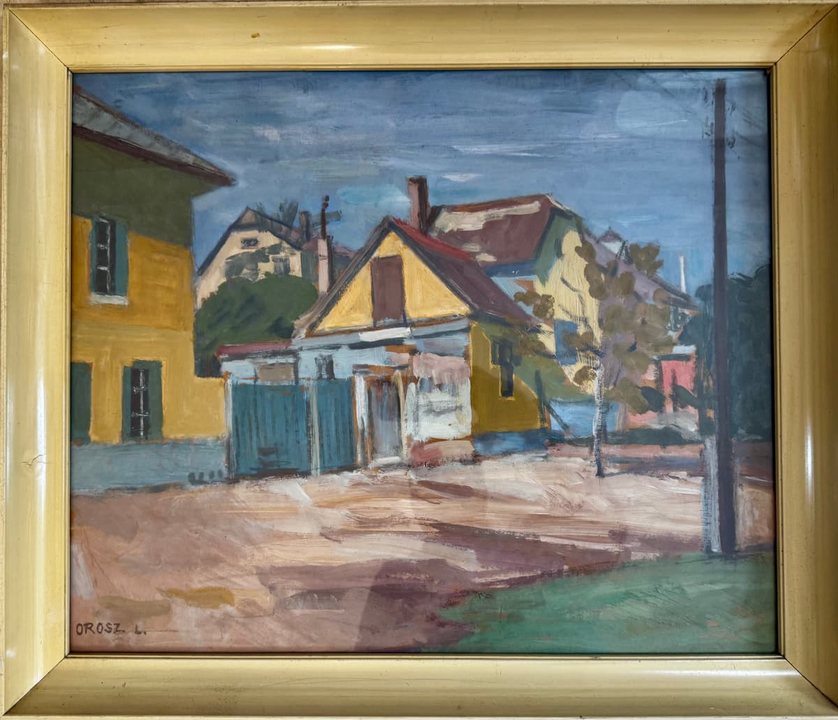 Street detail in Visegrád