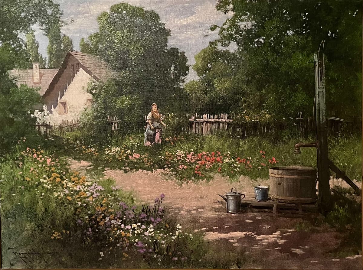 Kerti virágok nyáridőben