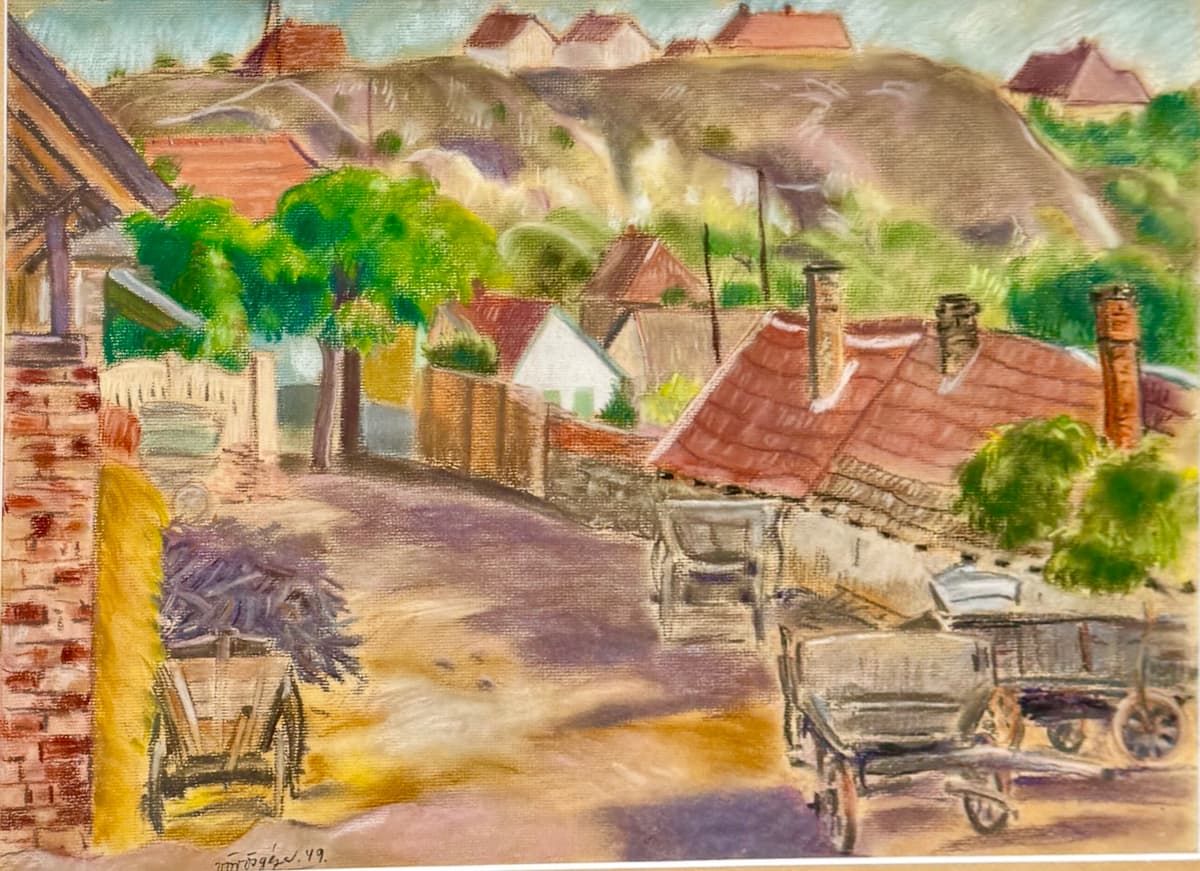 Utcarészlet a Dunakanyarban...