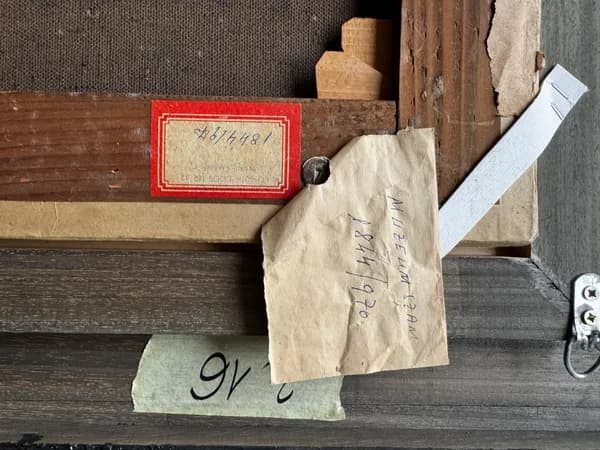 Mezőn - kapáló lányok