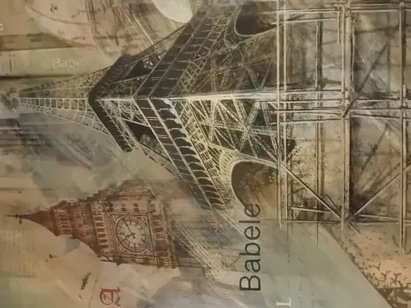 Babel (2 paintings on one canvas)