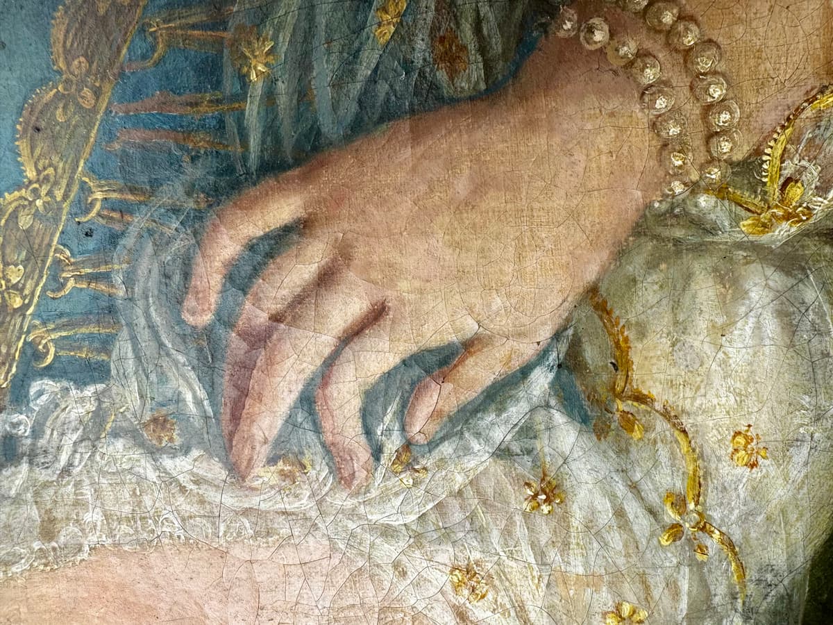 Zichy Józsefné Bésán Franciska portréja feltehetően