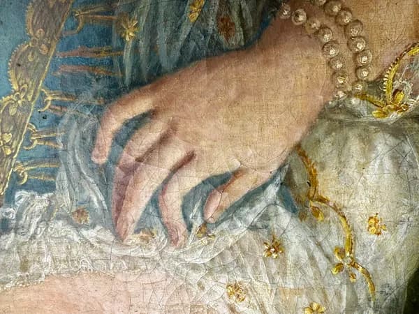 Zichy Józsefné Bésán Franciska portréja feltehetően