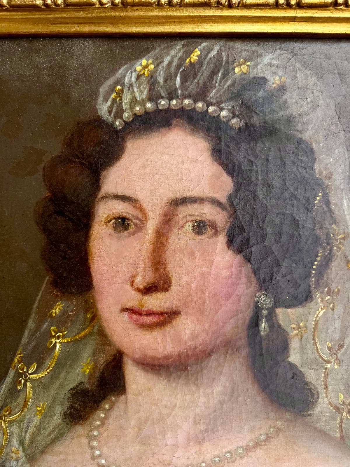 Zichy Józsefné Bésán Franciska portréja feltehetően