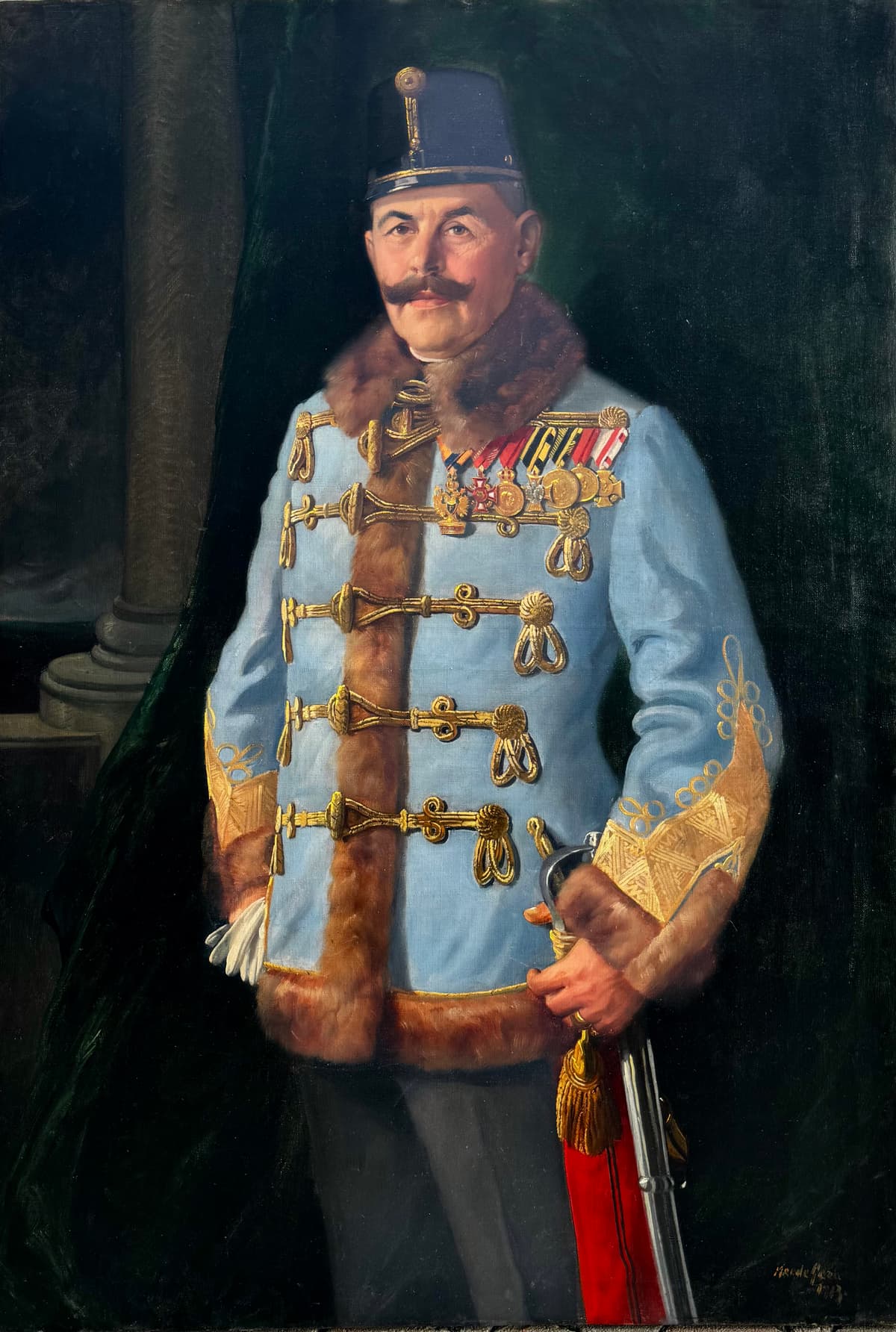 HABSBURG - Lotharingiai Ferenc Ferdinánd -  osztrák - magyar trónörökös, Főherceg    Portréja
