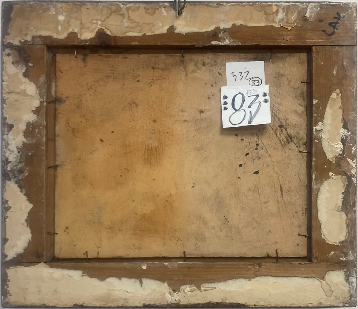 Falusi udvar őszi fényben