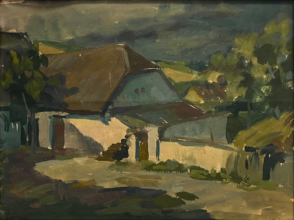 Falusi parasztház bája