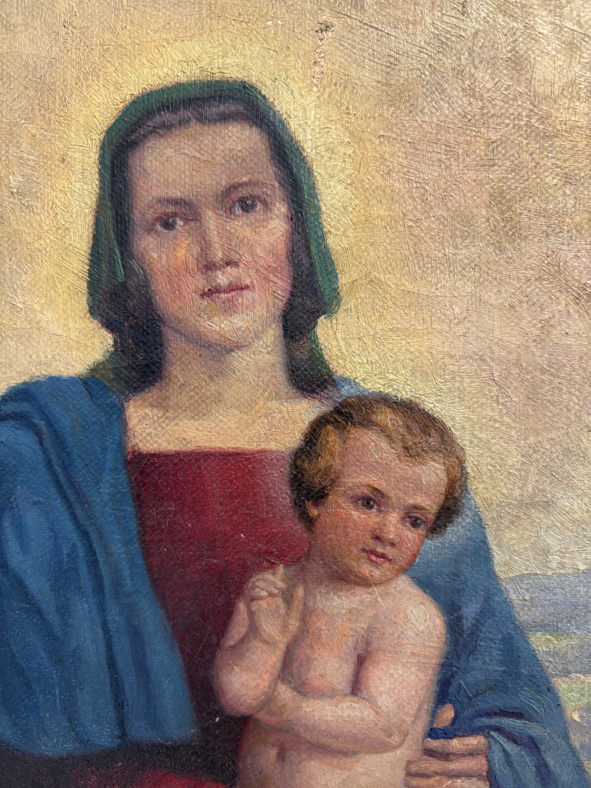 Szűz Mária a Kis Jézussal