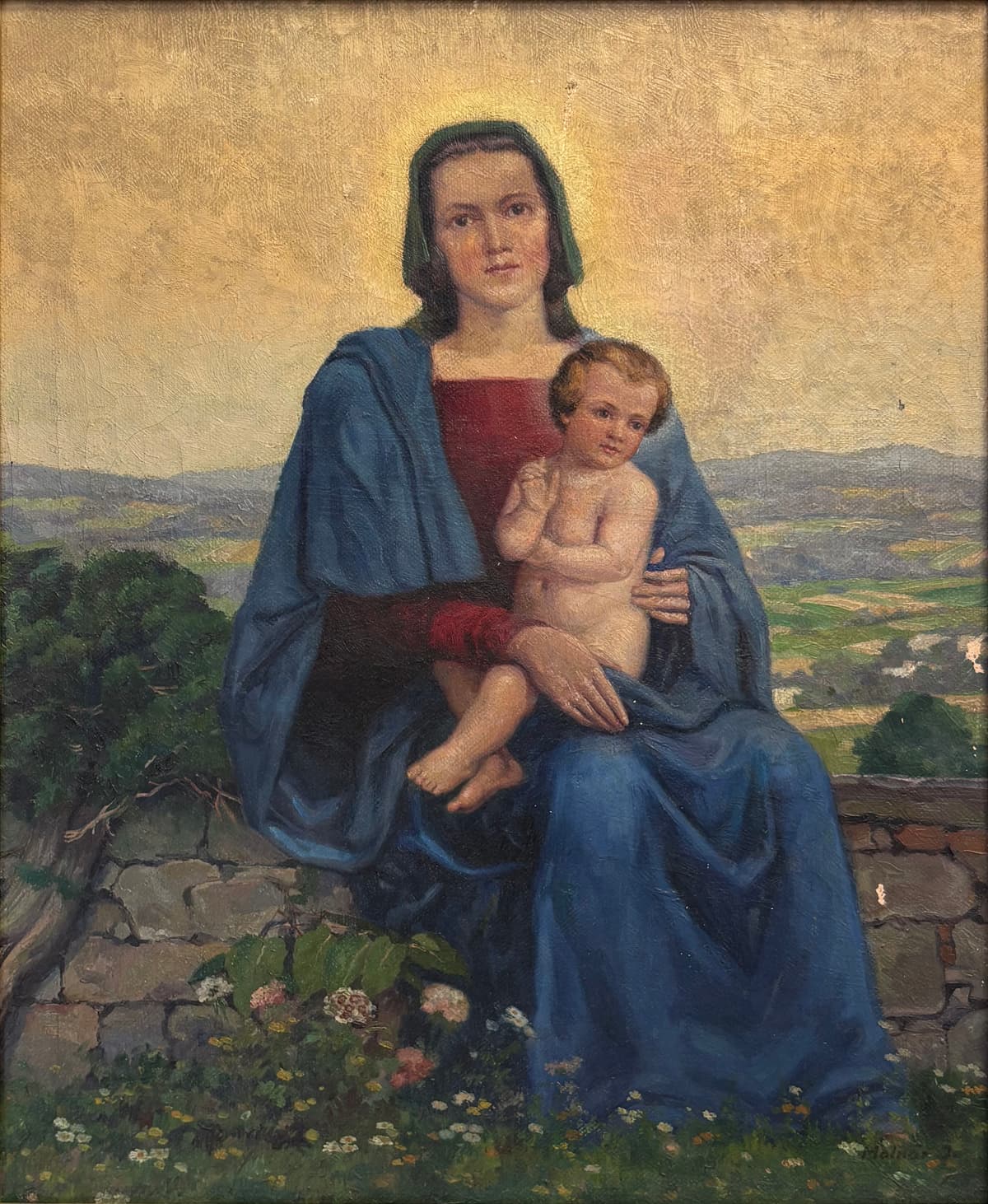 Szűz Mária a Kis Jézussal