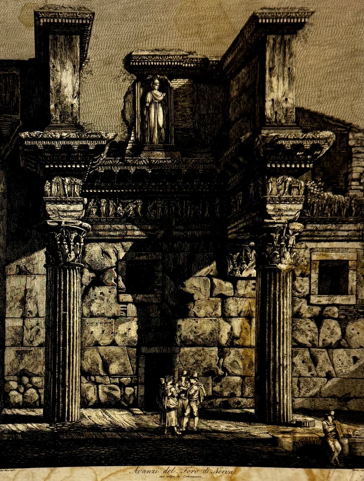 Nerva fóruma romjai