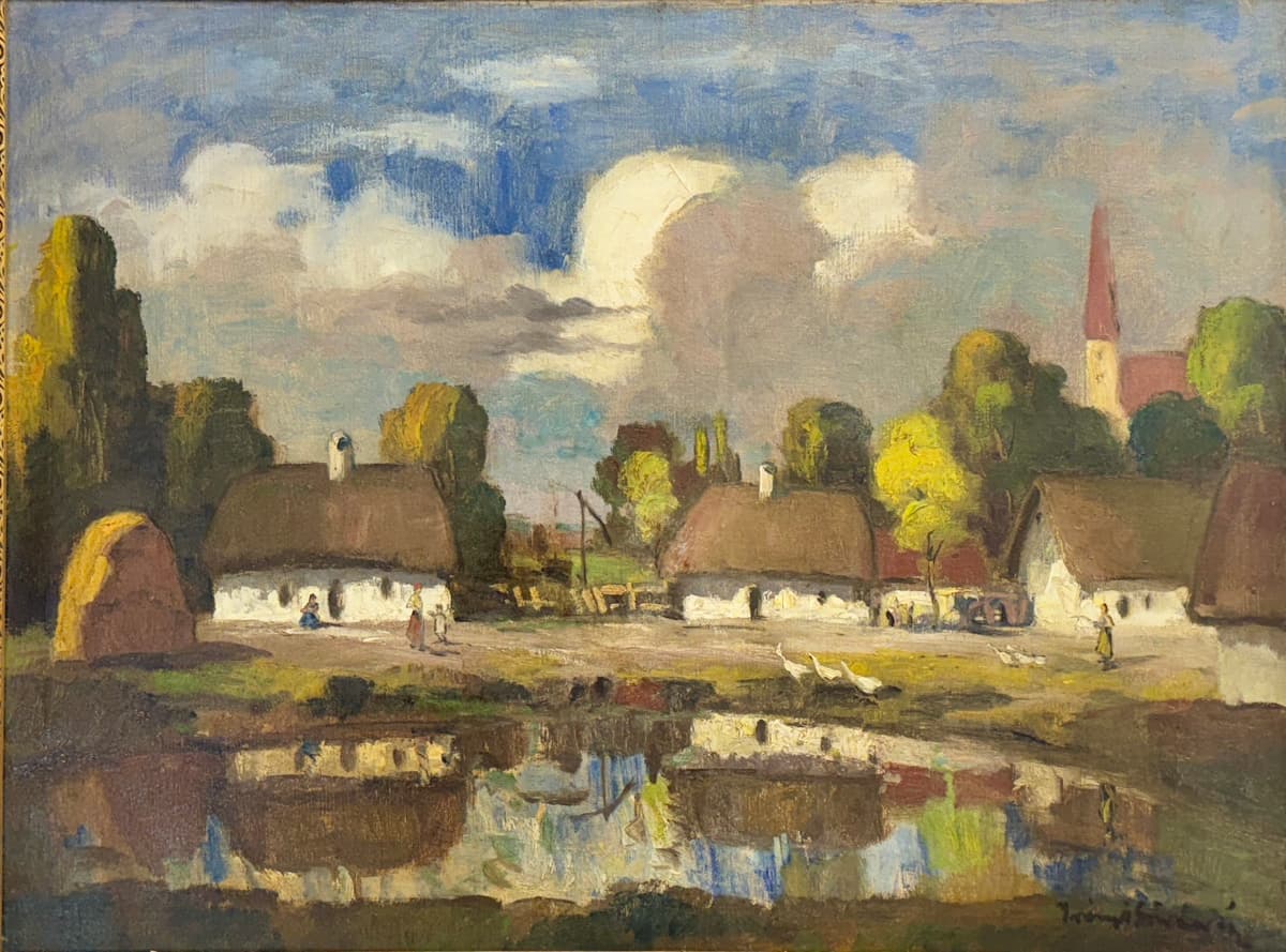 Kecskeméti tájrészlet