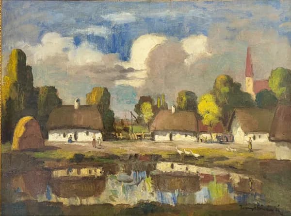 Kecskeméti tájrészlet
