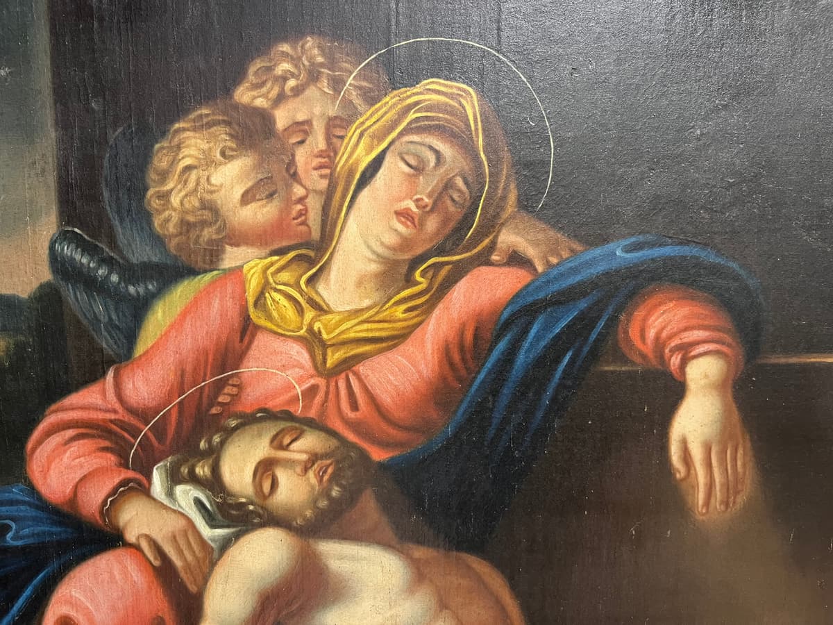 A halott Krisztus siratása a sírnál