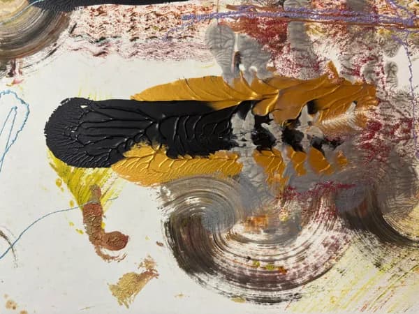 The Union of Black and Gold Amidst a Carnival of Colors