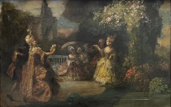 Baroque Beauties in the Courtyard