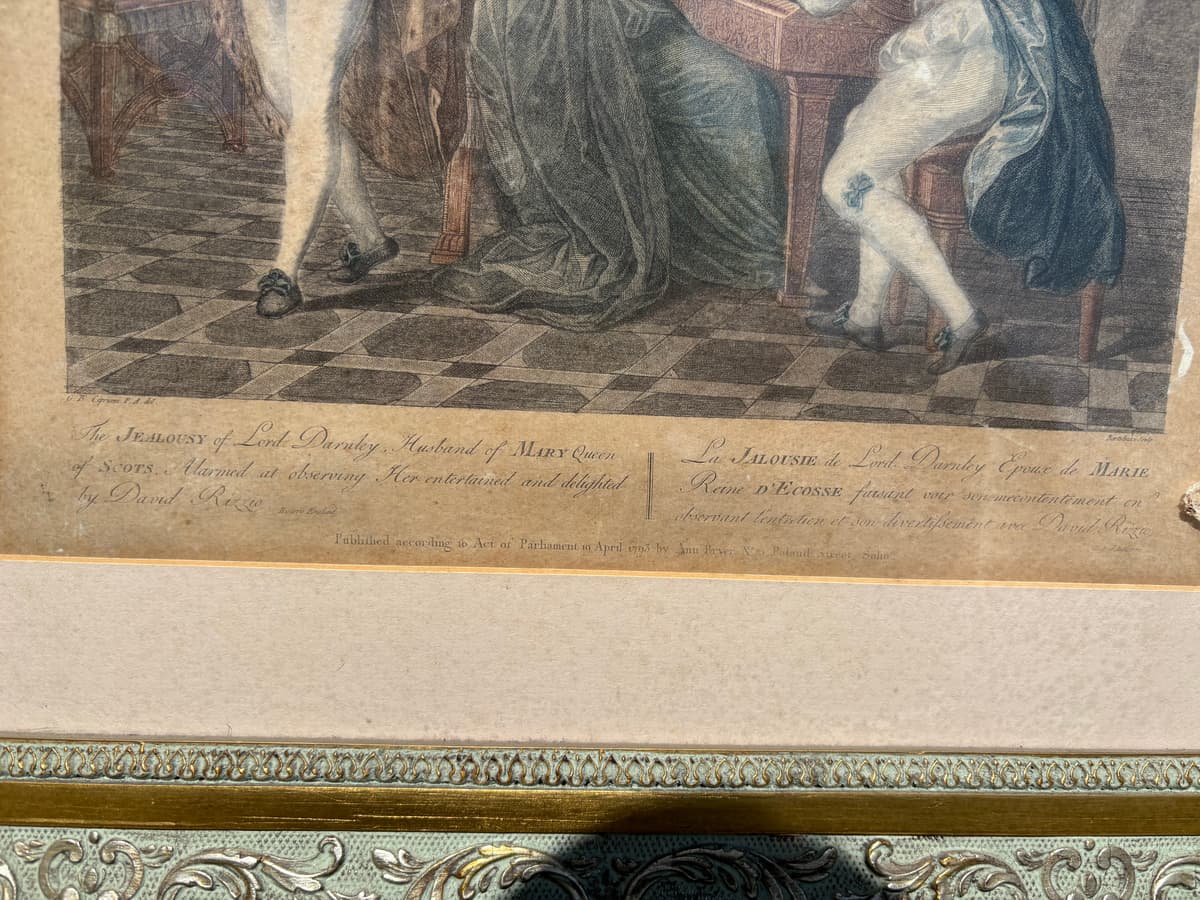 Lord Darnley féltékenysége