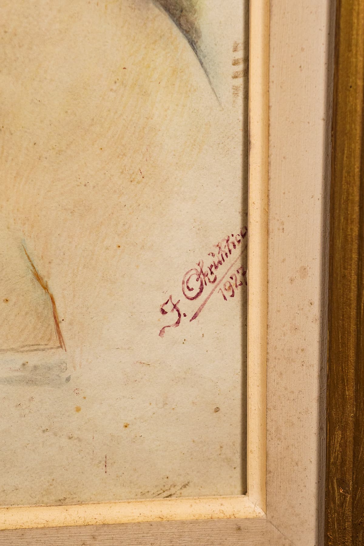 Fiatal női portré -  ART DECO homlokpánttal