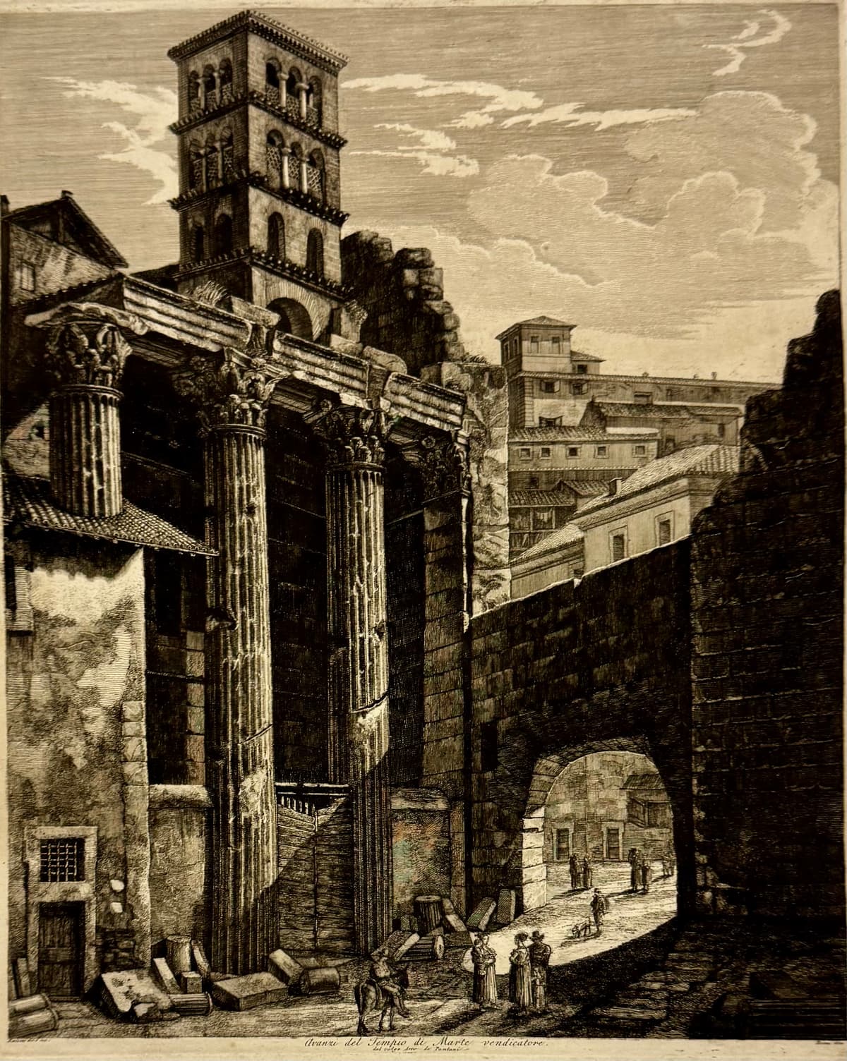 A Bosszúálló Mars templomának romjai