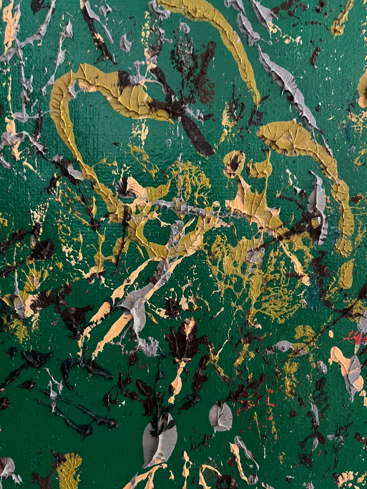 Play of Gold and Green