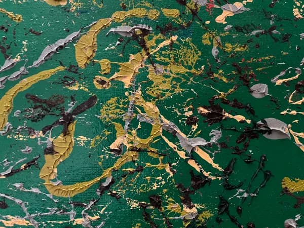 Play of Gold and Green