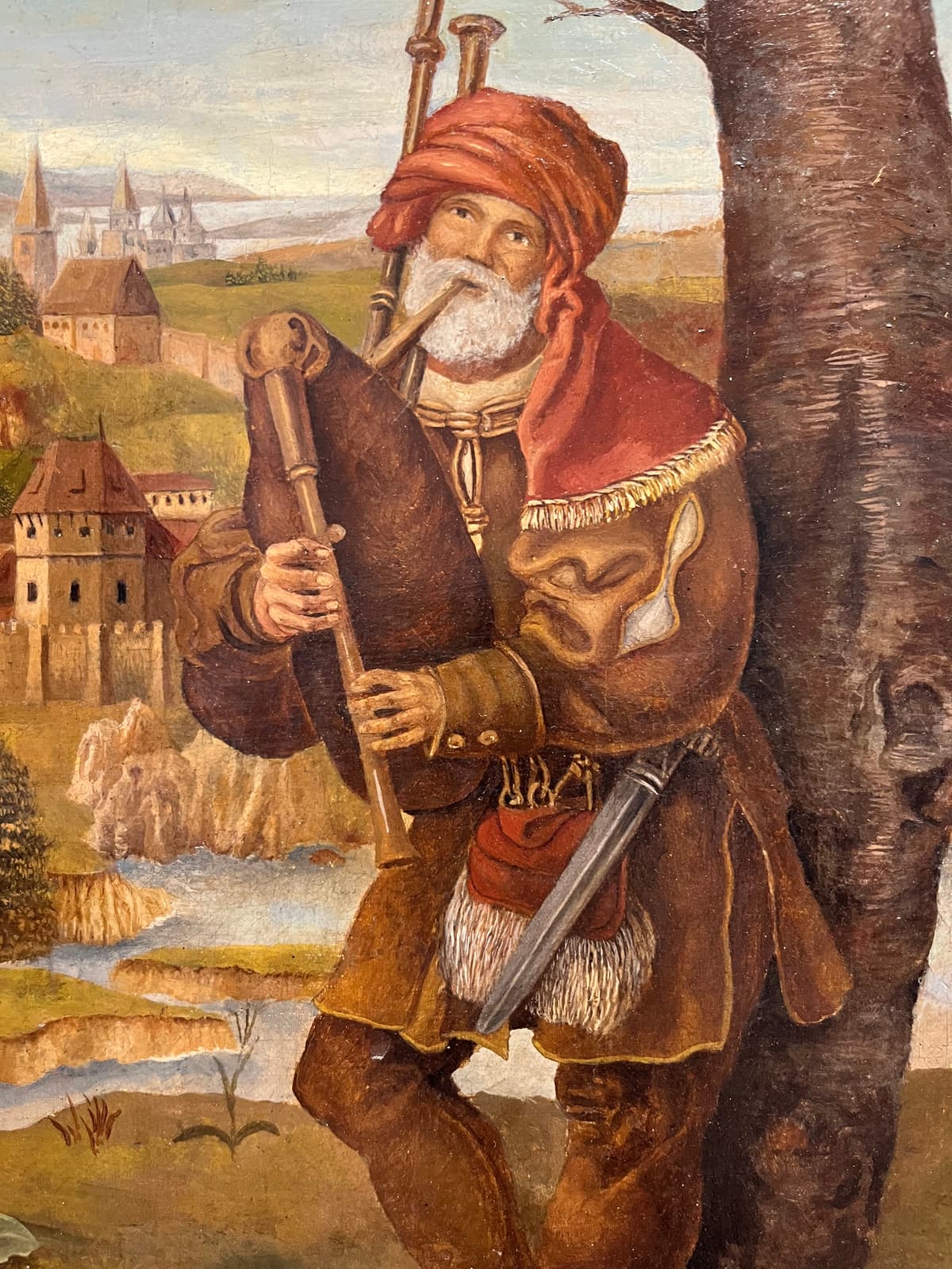 Vándordudás a vár alatti réten