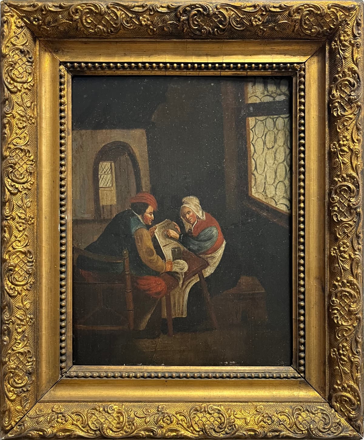 Levélolvasás a kocsmában