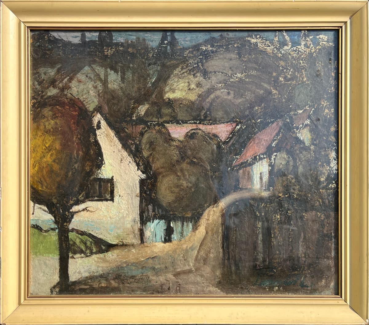 Kanyargó út a vörös tetők alatt