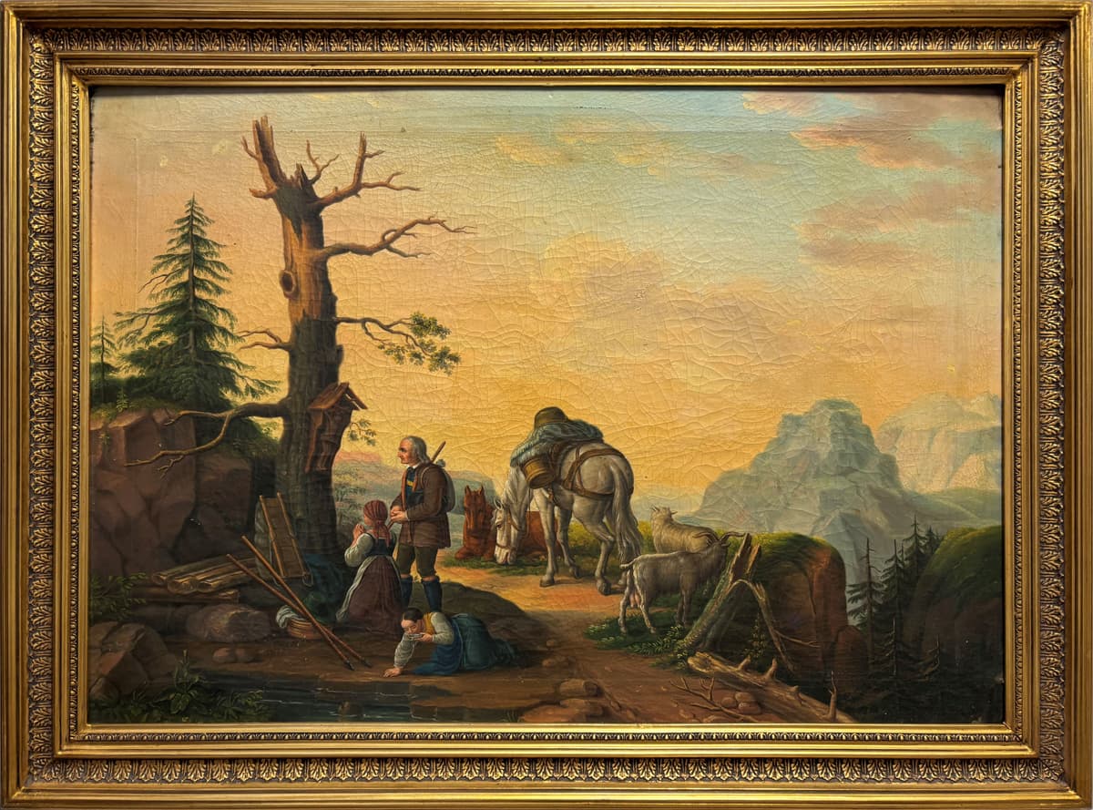 Mountain Peasants at Prayer