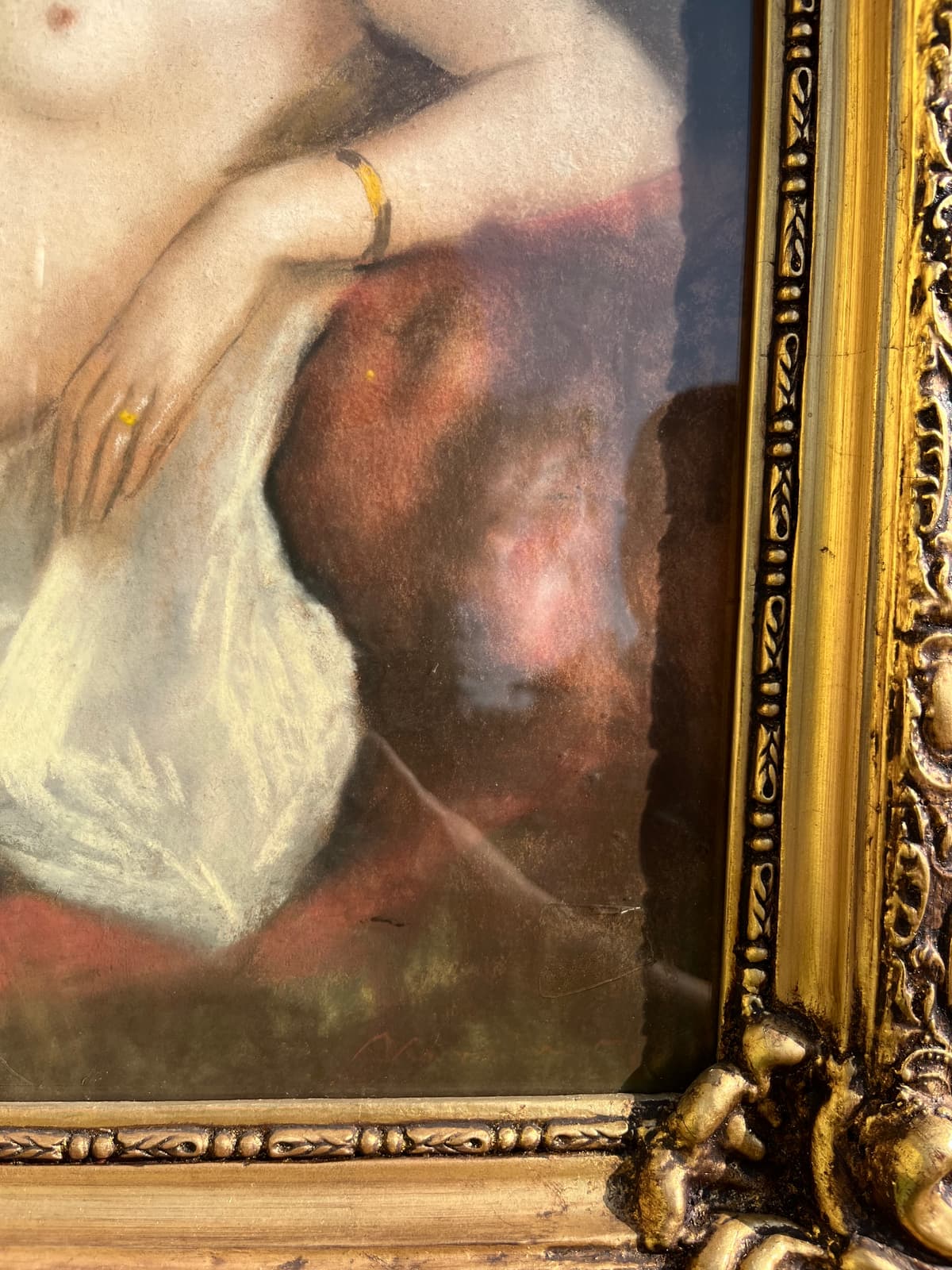 A dombon fekvő szépség