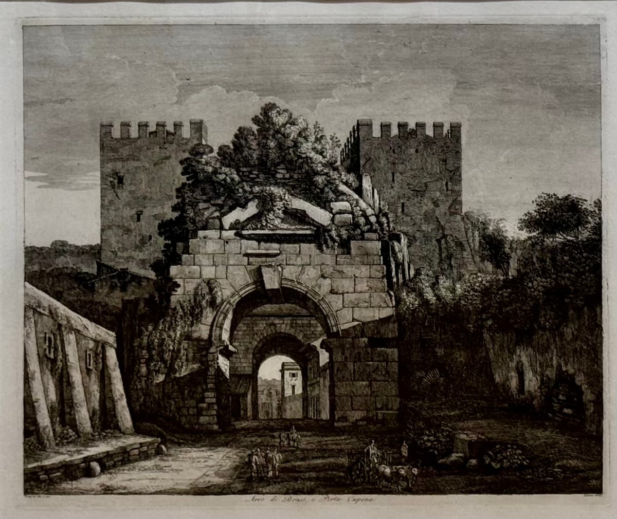 Drusus diadalíve és a Porta Capena