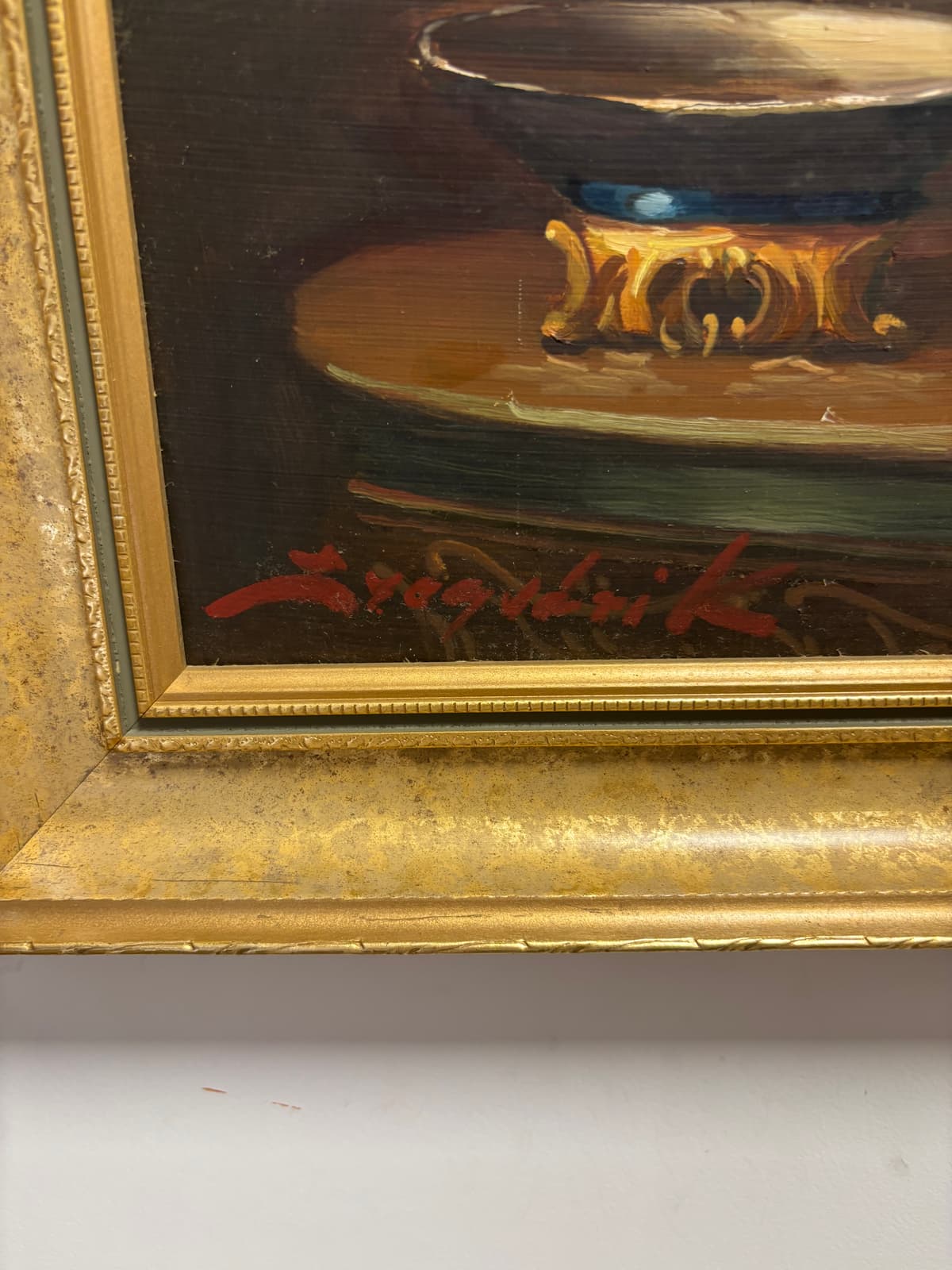 Aranyszirmok harmóniája - asztali csendélet